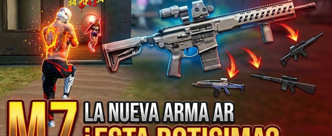 La nueva M7 de Free Fire pone a prueba tu puntería: cómo controlar su retroceso y aprovecharla
