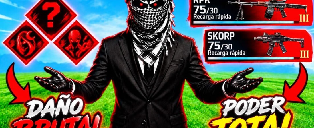 La Skorp y la RPK llegan a Free Fire: cómo utilizarlas según tu estilo de juego